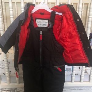 Carters two piece boys snow suit